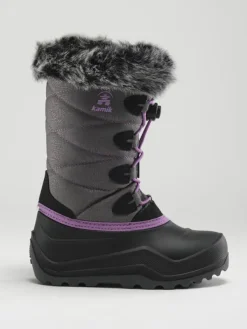 Kamik Winterstiefel "Snowangel" in Grau/ Lila Best