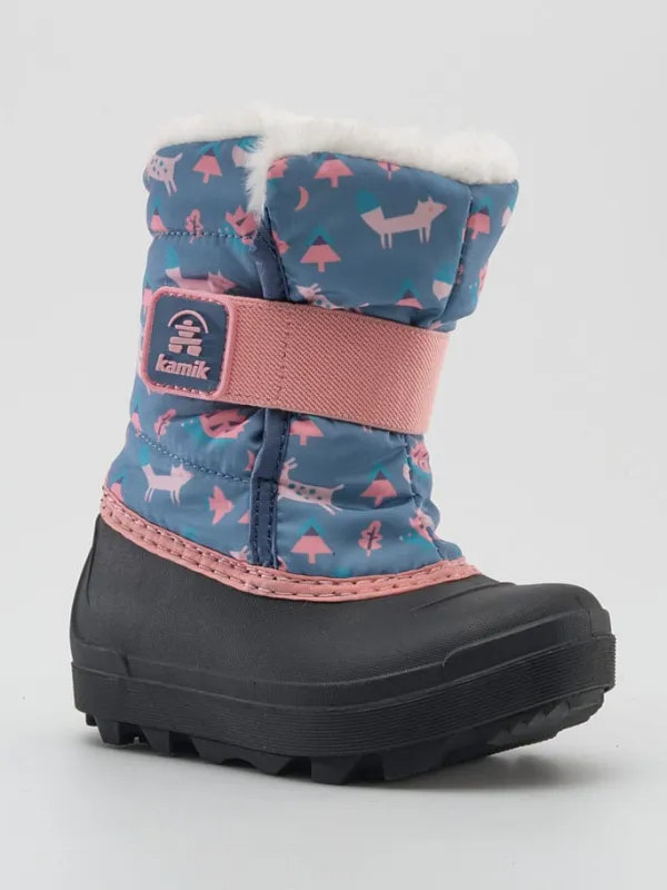 Kamik Winterstiefel "Snowbug 7" in Hellblau/ Rosa>Kinder Stiefel & Boots|Stiefel & Boots·Stiefel