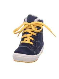 superfit Winterstiefelette GROOVY in blau/gelb