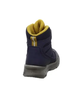 superfit Winterstiefelette MARS in blau/gelb>Kinder Stiefeletten·Hohe Stiefeletten