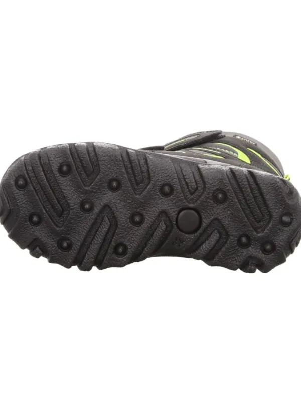 superfit Winterstiefeletten HUSKY in schwarz/grün>Kinder Stiefeletten·Hohe Stiefeletten