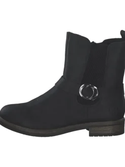 rieker Winterstiefeletten in schwarz/schwarz>Damen Stiefeletten
