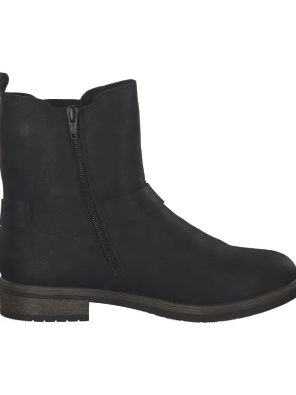 rieker Winterstiefeletten in schwarz/schwarz>Damen Stiefeletten