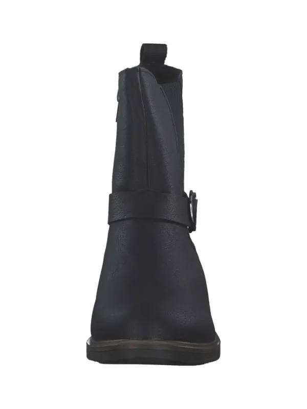 rieker Winterstiefeletten in schwarz/schwarz>Damen Stiefeletten