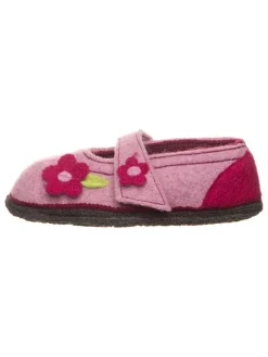 kitz pichler Wollfilz-Hausschuhe "Becky" in Rosa Clearance