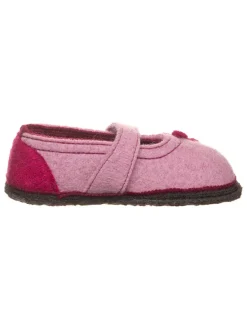 kitz pichler Wollfilz-Hausschuhe "Becky" in Rosa Clearance