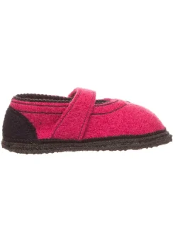 kitz pichler Wollfilz-Hausschuhe "Becky" in Pink>Kinder Hausschuhe|Hausschuhe