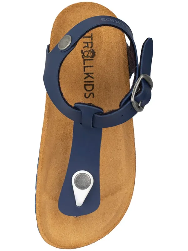Trollkids Zehentrenner "Alesund" in Dunkelblau>Kinder Sandalen·Zehensandalen