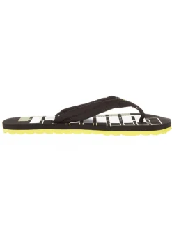 Puma Zehentrenner "EPIC FLIP" in Grau/ Gelb Hot