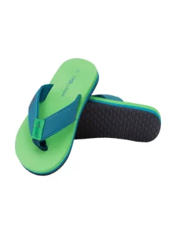 Trollkids Zehentrenner "Haukland" in Grün/ Blau>Kinder Sandalen·Zehensandalen
