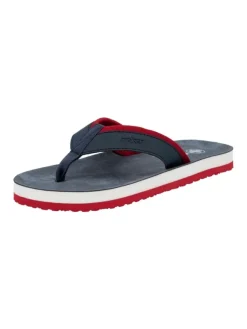 rieker Zehentrenner in Blau Clearance