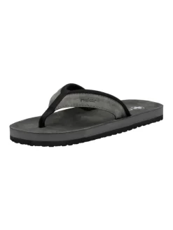 rieker Zehentrenner in Grau>Herren Sandalen & Pantoletten