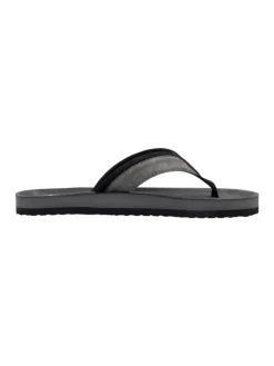 rieker Zehentrenner in Grau>Herren Sandalen & Pantoletten