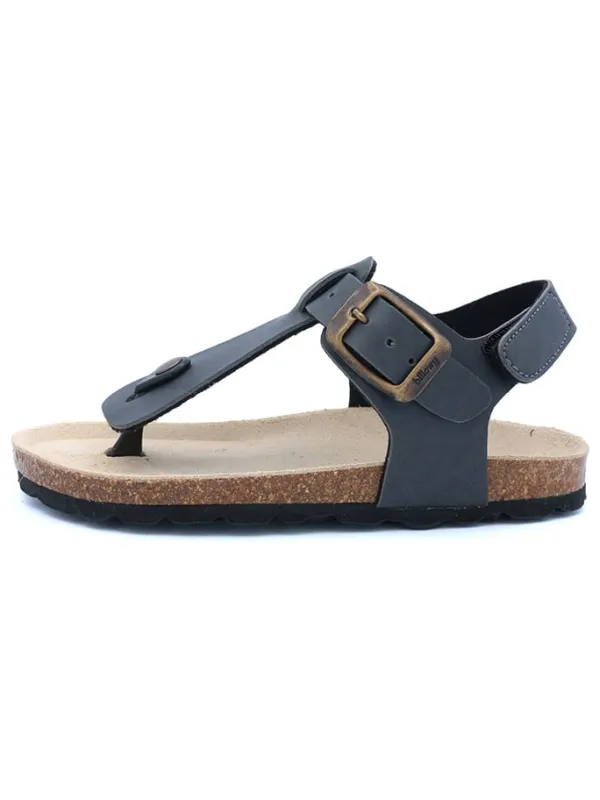 billowy Zehentrenner in Grau Discount