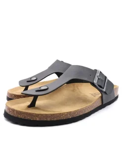 billowy Zehentrenner in Grau>Herren Sandalen & Pantoletten