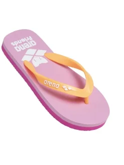 Arena Zehentrenner in Pink/ Orange>Kinder Sandalen·Zehensandalen