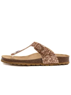 billowy Zehentrenner in Rosa>Damen Sandalen