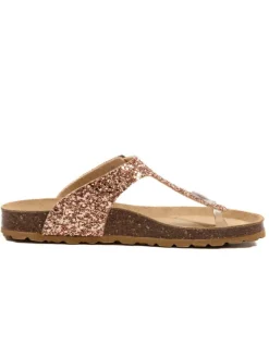 billowy Zehentrenner in Rosa>Damen Sandalen