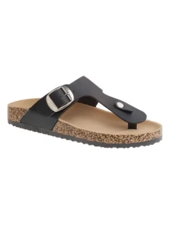 C'M Zehentrenner in Schwarz>Damen Sandalen